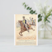 Brandenburger Hussar Postkarte (Stehend Vorderseite)