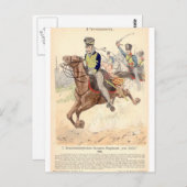 Brandenburger Hussar Postkarte (Vorne/Hinten)
