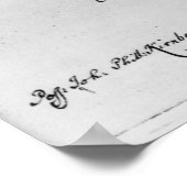 Brandenburger Konzerte, 1721 Poster (Ecke)