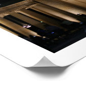 Brandenburger Nacht Poster (Ecke)