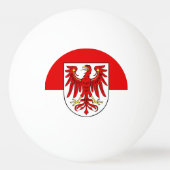 Brandenburger Ping-Pong-Ball Tischtennisball (Rückseite)