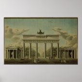 Brandenburger Tor, 1812 Poster (Vorne)