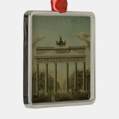 Brandenburger Tor, 1812 Silbernes Ornament (Rechts)