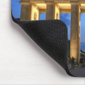 Brandenburger Tor Abend Mousepad (Ecke)