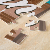 Brandenburger Tor, Berlin Cartoon Reiseplakat Puzzle (Seite)