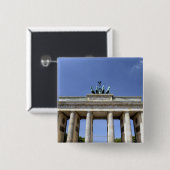 Brandenburger Tor, Berlin, Deutschland Button (Vorne & Hinten)