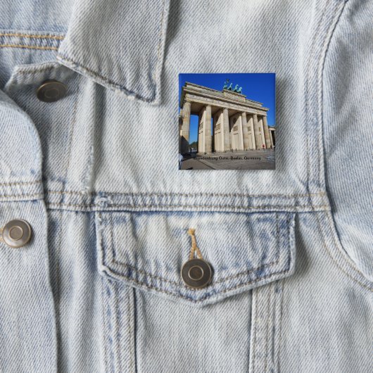 Brandenburger Tor, Berlin, Deutschland Button (Beispiel)