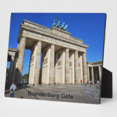 Brandenburger Tor, Berlin, Deutschland Fotoplatte (Seite)
