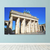 Brandenburger Tor, Berlin, Deutschland Leinwanddruck (Insitu (Holzboden))