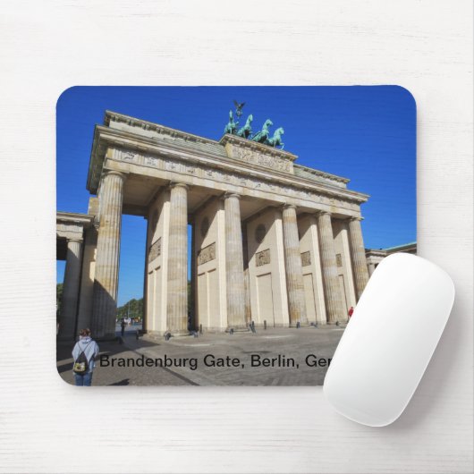 Brandenburger Tor, Berlin, Deutschland Mousepad (Mit Mouse)