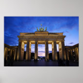 Brandenburger Tor - Berlin, Deutschland Poster (Vorne)