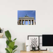 Brandenburger Tor, Berlin, Deutschland Poster (Heimbüro)