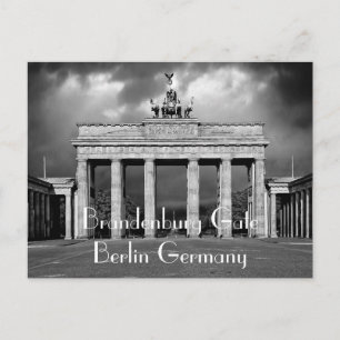 Brandenburger Tor Berlin Deutschland Postkarte