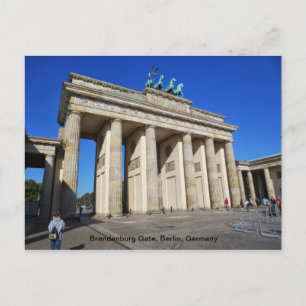 Brandenburger Tor, Berlin, Deutschland Postkarte