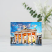 Brandenburger Tor, Berlin, Deutschland Postkarte (Stehend Vorderseite)