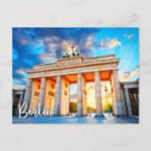 Brandenburger Tor, Berlin, Deutschland Postkarte (Vorderseite)