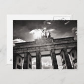 Brandenburger Tor Berlin Deutschland Postkarte (Vorne/Hinten)
