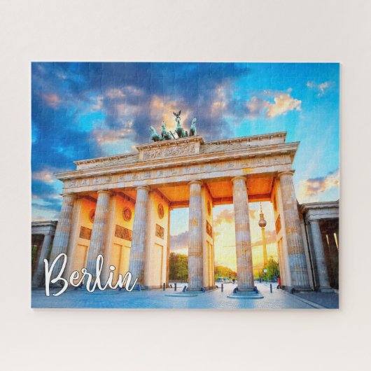 Brandenburger Tor, Berlin, Deutschland Puzzle (Horizontal)