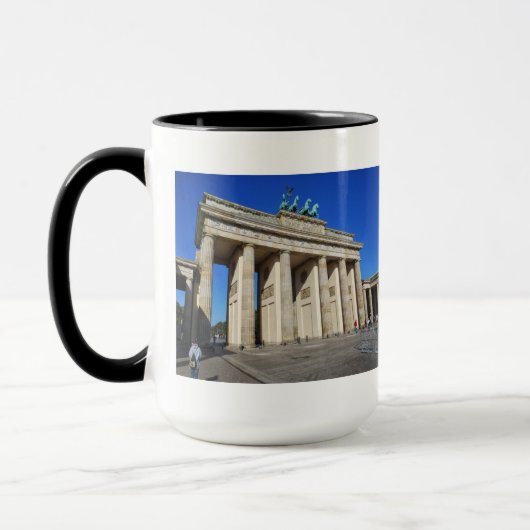 Brandenburger Tor, Berlin, Deutschland Tasse (Links)