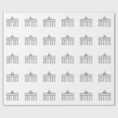 Brandenburger Tor Berlin Geschenkpapier (Flach)