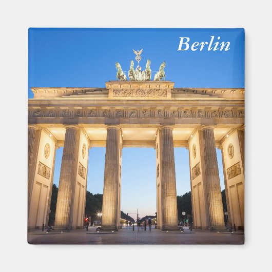 Brandenburger Tor Berlin Magnet (Vorne)