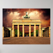Brandenburger Tor Berlin Poster (Vorne)
