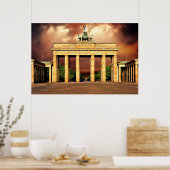 Brandenburger Tor Berlin Poster (Küche)