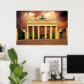 Brandenburger Tor Berlin Poster (Heimbüro)