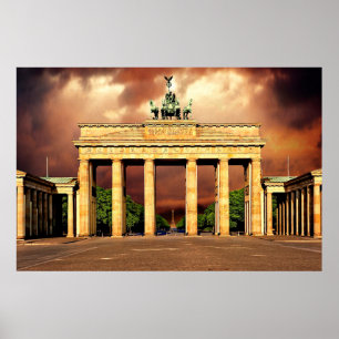 Brandenburger Tor Berlin Poster