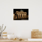 Brandenburger Tor, Berlin Poster (Küche)