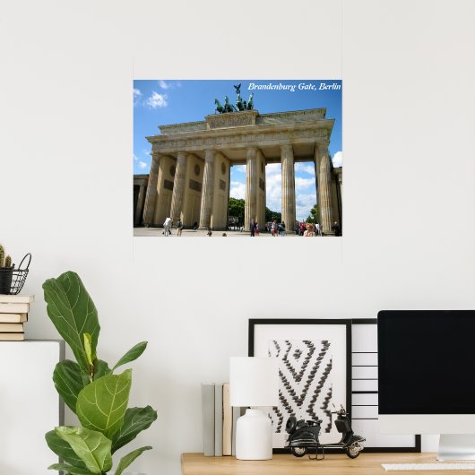 Brandenburger Tor, Berlin Poster (Heimbüro)