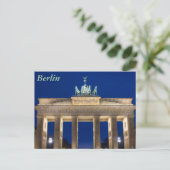 Brandenburger Tor, Berlin Postkarte (Stehend Vorderseite)