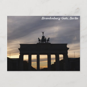 Brandenburger Tor, Berlin Postkarte