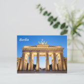 Brandenburger Tor Berlin Postkarte (Stehend Vorderseite)