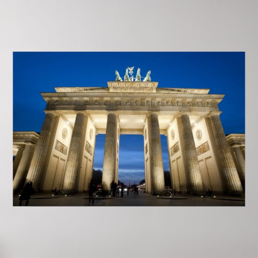 Brandenburger Tor-Berlin Print Poster (Vorne)