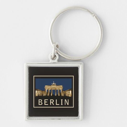 Brandenburger Tor Berlins Schlüsselanhänger (Vorne)