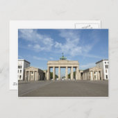 Brandenburger Tor (Brandenburger Tor) Postkarte (Vorne/Hinten)