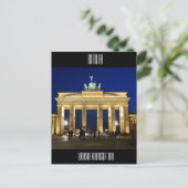 Brandenburger Tor in Berlin, Deutschland Postkarte (Stehend Vorderseite)