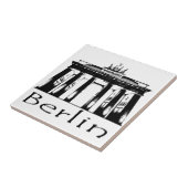Brandenburger Tor in Berlin Fliese (Seite)