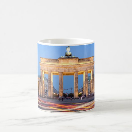 Brandenburger Tor in Berlin Kaffeetasse (Mittel)