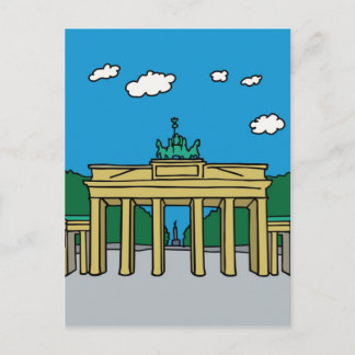 Brandenburger Tor in Berlin Postkarte