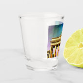 Brandenburger Tor-Kunstversion Schnapsglas (Links)