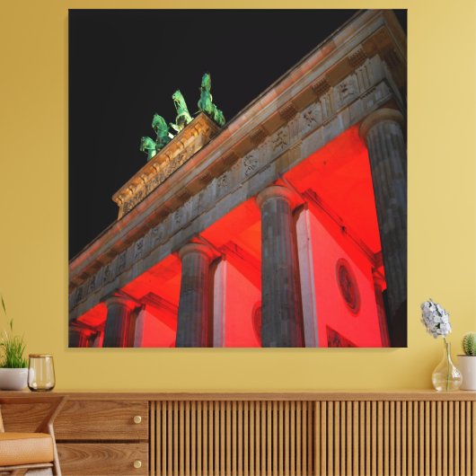 Brandenburger Tor Leinwanddruck (Insitu (Wohnzimmer))