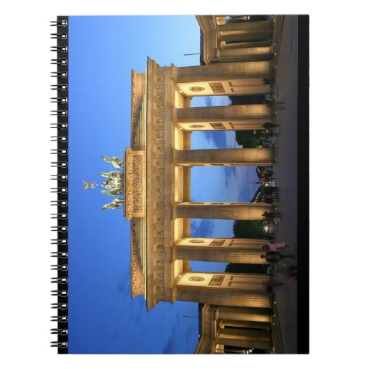 Brandenburger Tor Notizblock (Vorderseite)