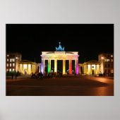 Brandenburger Tor Poster (Vorne)