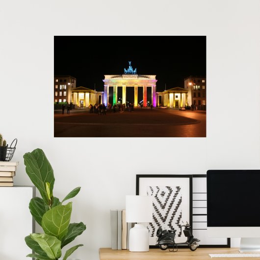 Brandenburger Tor Poster (Heimbüro)