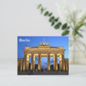 Brandenburger Tor Postkarte (Stehend Vorderseite)