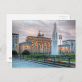 Brandenburger Tor Postkarte (Vorne/Hinten)