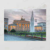 Brandenburger Tor Postkarte (Vorderseite)