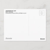 Brandenburger Tor Postkarte (Rückseite)